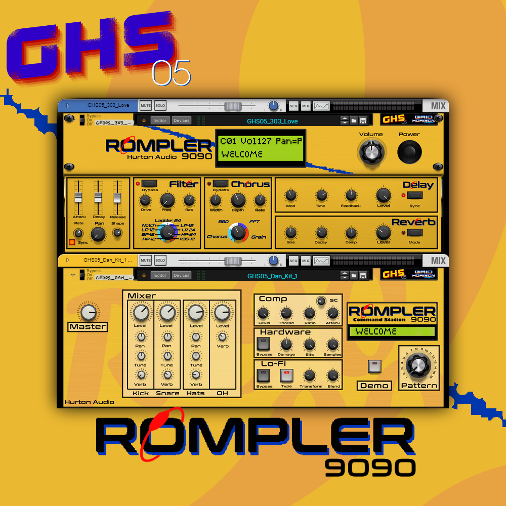 E-MU Orbit V2 音源 GHS05 E-MU Orbit V2 ReFill — HURTON AUDIO
